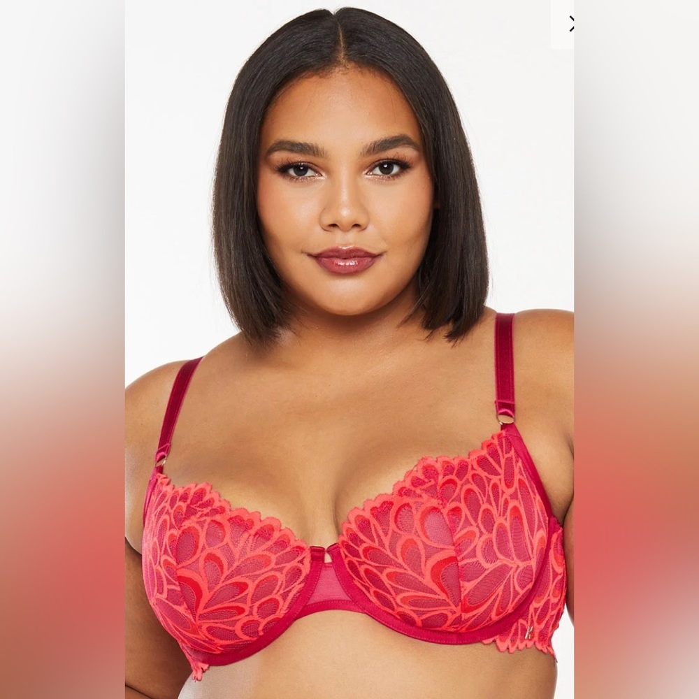 Savage X Fenty Savage Not Sorry Unlined Lace Balconette Bra